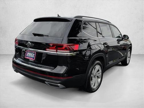 Black 2023 Volkswagen Atlas 2.0T SE w/Technology