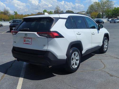 Super White 2021 Toyota RAV4 LE