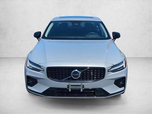 Silver 2024 Volvo S60 B5 Core Dark Theme