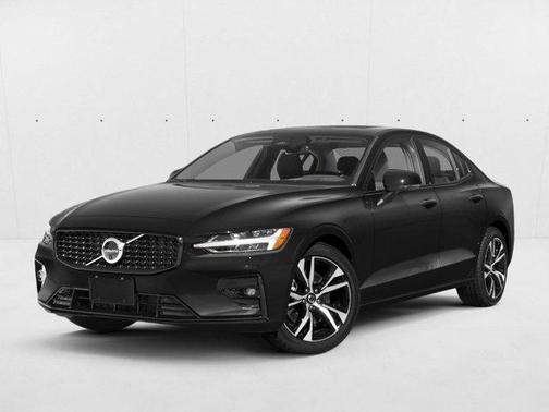 Silver 2024 Volvo S60 B5 Core Dark Theme