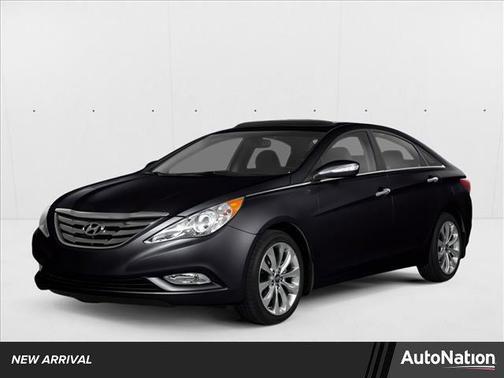 Midnight Black 2013 Hyundai SONATA GLS