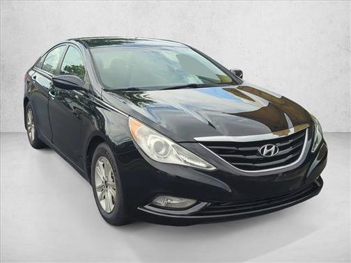 Midnight Black 2013 Hyundai SONATA GLS