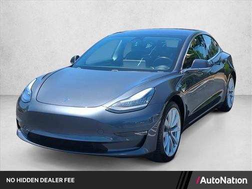 Silver 2018 Tesla Model 3 Long Range