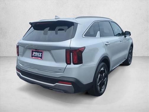 Silky Silver 2025 Kia Sorento Hybrid EX