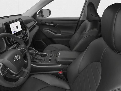 Midnight Black Metallic 2026 Toyota Highlander Hybrid XLE