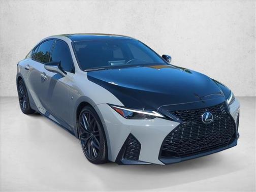 Gray 2023 Lexus IS 350 Base