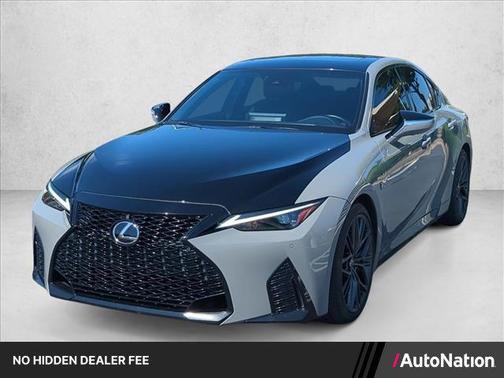 Gray 2023 Lexus IS 350 Base