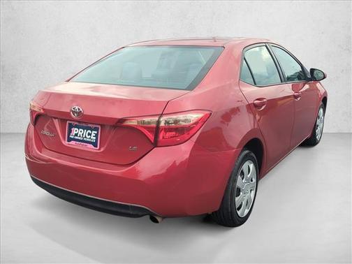 Barcelona Red Metallic 2017 Toyota Corolla LE