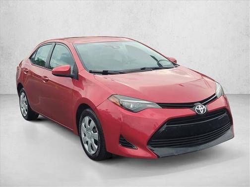 Barcelona Red Metallic 2017 Toyota Corolla LE