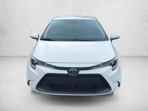 White 2022 Toyota Corolla LE
