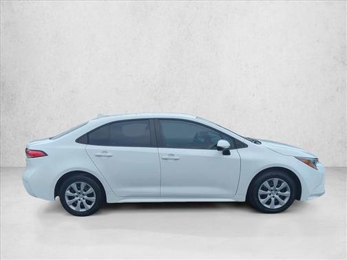 White 2022 Toyota Corolla LE