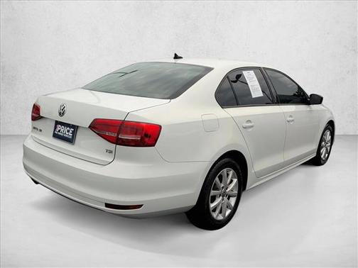 Pure White 2015 Volkswagen Jetta 1.8T SE