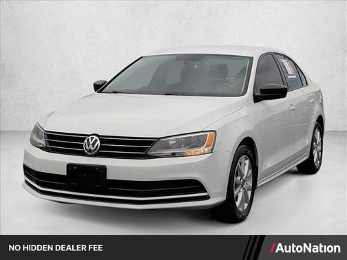 Pure White 2015 Volkswagen Jetta 1.8T SE