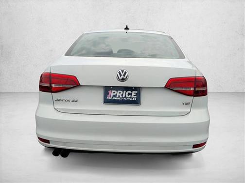 Pure White 2015 Volkswagen Jetta 1.8T SE