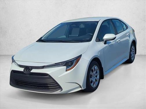 Wind Chill Pearl 2025 Toyota Corolla LE