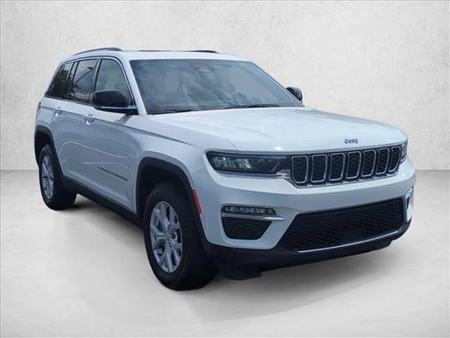 Bright White Clearcoat 2023 Jeep Grand Cherokee Limited