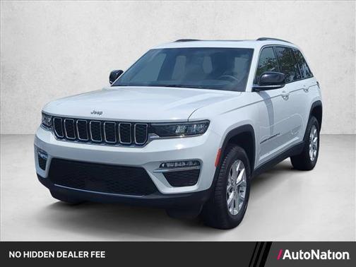 Bright White Clearcoat 2023 Jeep Grand Cherokee Limited