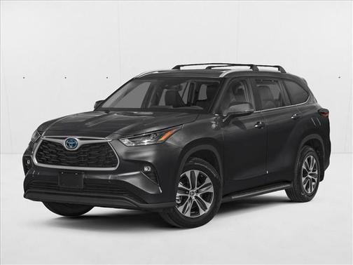 Midnight Black Metallic 2026 Toyota Highlander Hybrid XLE