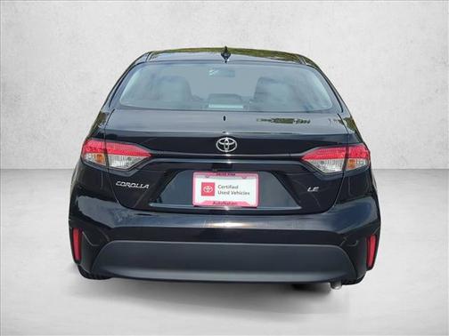 Midnight Black Metallic 2025 Toyota Corolla LE