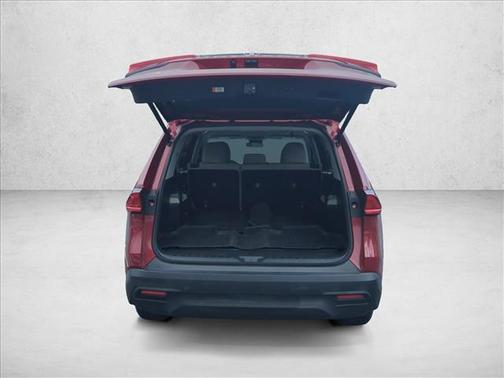 Ruby Flare Pearl 2025 Toyota Highlander Hybrid LE
