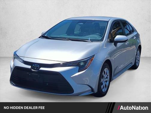 Classic Silver Metallic 2025 Toyota Corolla LE
