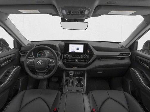 Midnight Black Metallic 2026 Toyota Highlander Hybrid XLE