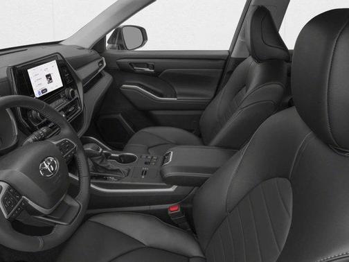 Midnight Black Metallic 2026 Toyota Highlander Hybrid XLE