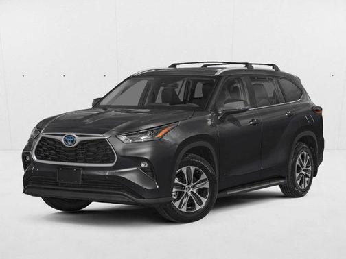 Midnight Black Metallic 2026 Toyota Highlander Hybrid XLE