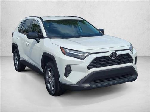 Ice Cap 2025 Toyota RAV4 Hybrid LE