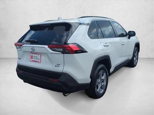 Ice Cap 2025 Toyota RAV4 Hybrid LE