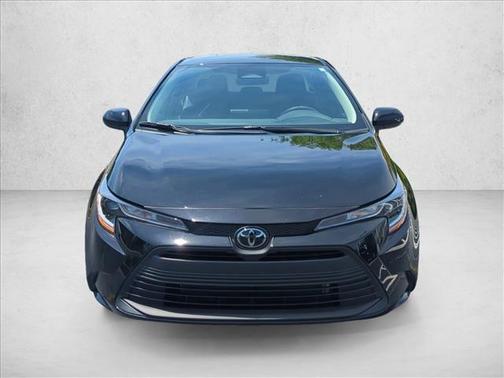 Midnight Black Metallic 2025 Toyota Corolla LE