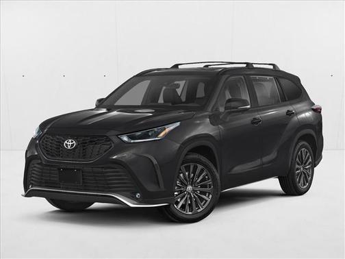 Midnight Black Metallic 2026 Toyota Highlander XSE