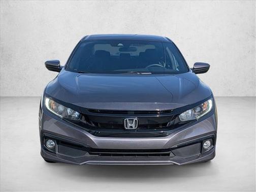 Aegean Blue Metallic 2020 Honda Civic Sport