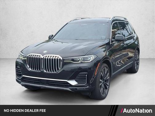 Black Sapphire Metallic 2019 BMW X7 xDrive50i