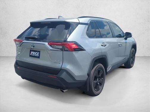 Silver Sky Metallic 2024 Toyota RAV4 Hybrid XLE