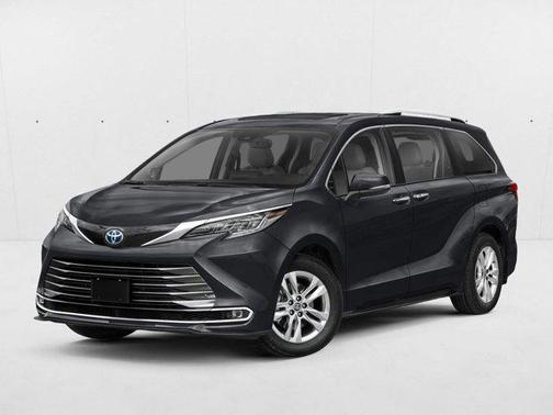 Midnight Black Metallic 2023 Toyota Sienna Limited