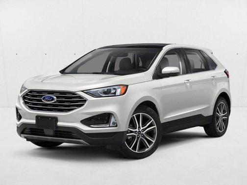 Star White Metallic Tri-Coat 2020 Ford Edge SEL