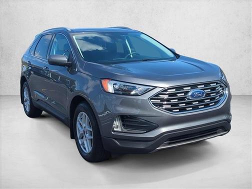 Star White Metallic Tri-Coat 2020 Ford Edge SEL