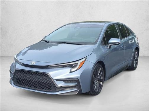 Blue 2023 Toyota Corolla XSE