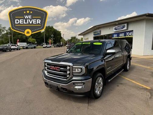 Gray 2017 GMC Sierra 1500 SLT
