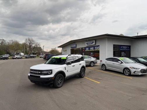 Oxford White 2023 Ford Bronco Sport Big Bend