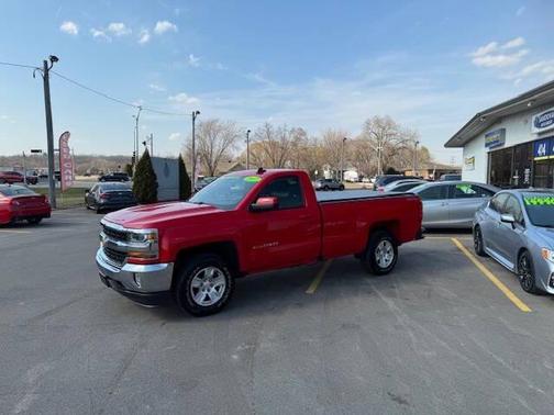 Red 2017 Chevrolet Silverado 1500 1LT