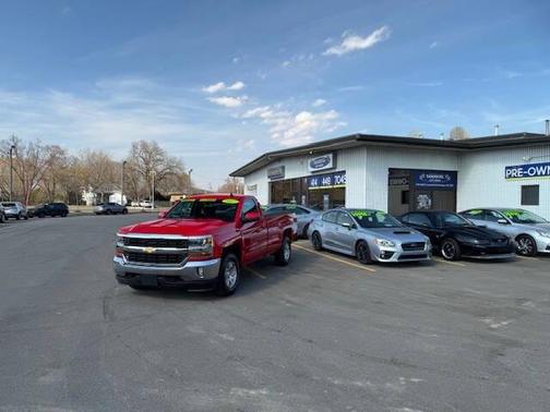 Red 2017 Chevrolet Silverado 1500 1LT