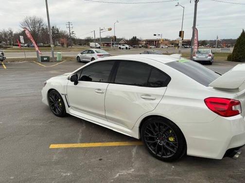 Crystal White Pearl 2018 Subaru WRX STI Limited