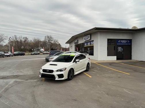 Crystal White Pearl 2018 Subaru WRX STI Limited