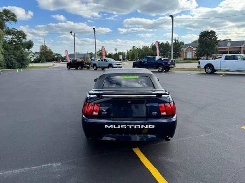 Blue 2003 Ford Mustang GT Premium