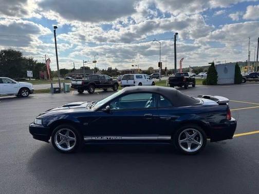 Blue 2003 Ford Mustang GT Premium