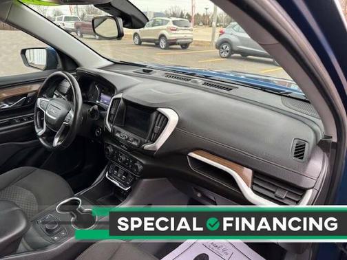 Blue Emerald Metallic 2020 GMC Terrain SLE