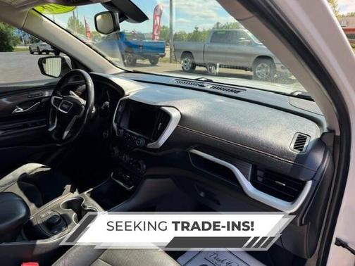 Summit White 2018 GMC Terrain SLT