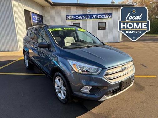 Blue 2018 Ford Escape SEL